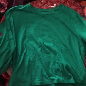 Hollister green shirt